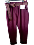 PANTALON BORDEAUX