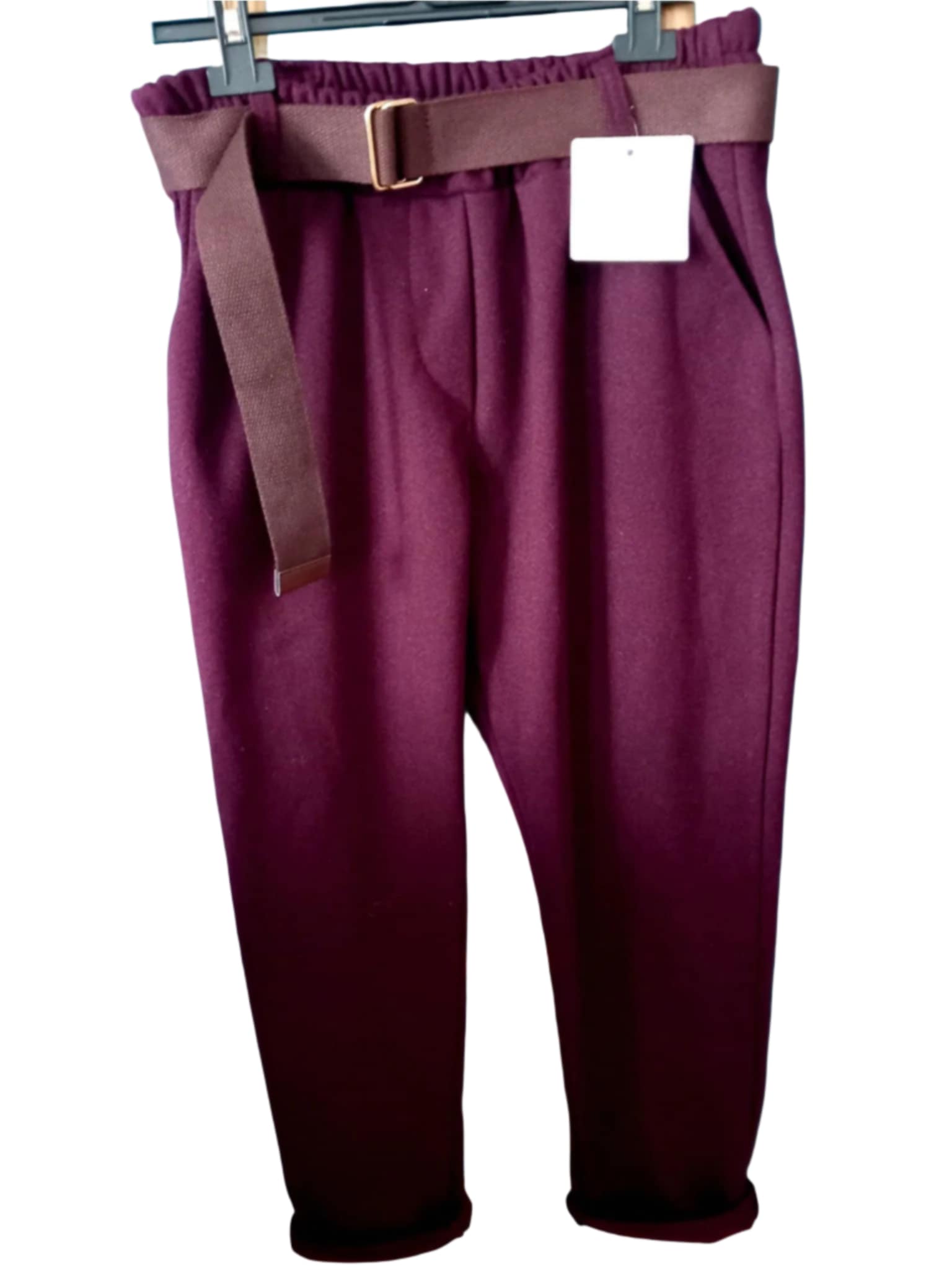 PANTALON BORDEAUX
