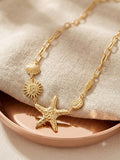 Collier Breloque Étoile Femme – Acier Inoxydable
