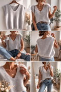 Pull fin sans manche