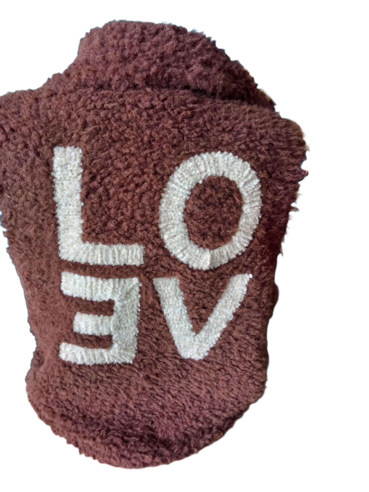 GILET SANS MANCHES TEDDY