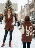 GILET SANS MANCHES TEDDY