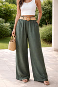 Pantalon Large Fluide Femme