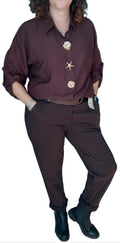 PANTALON A STRASS