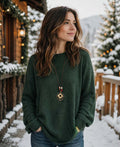 PULL FIN AVEC COLLIER