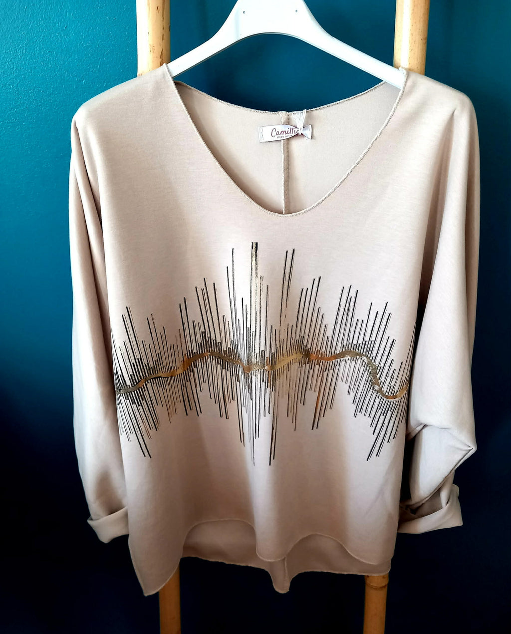 haut créme manches longues - Ma boutique en ligne