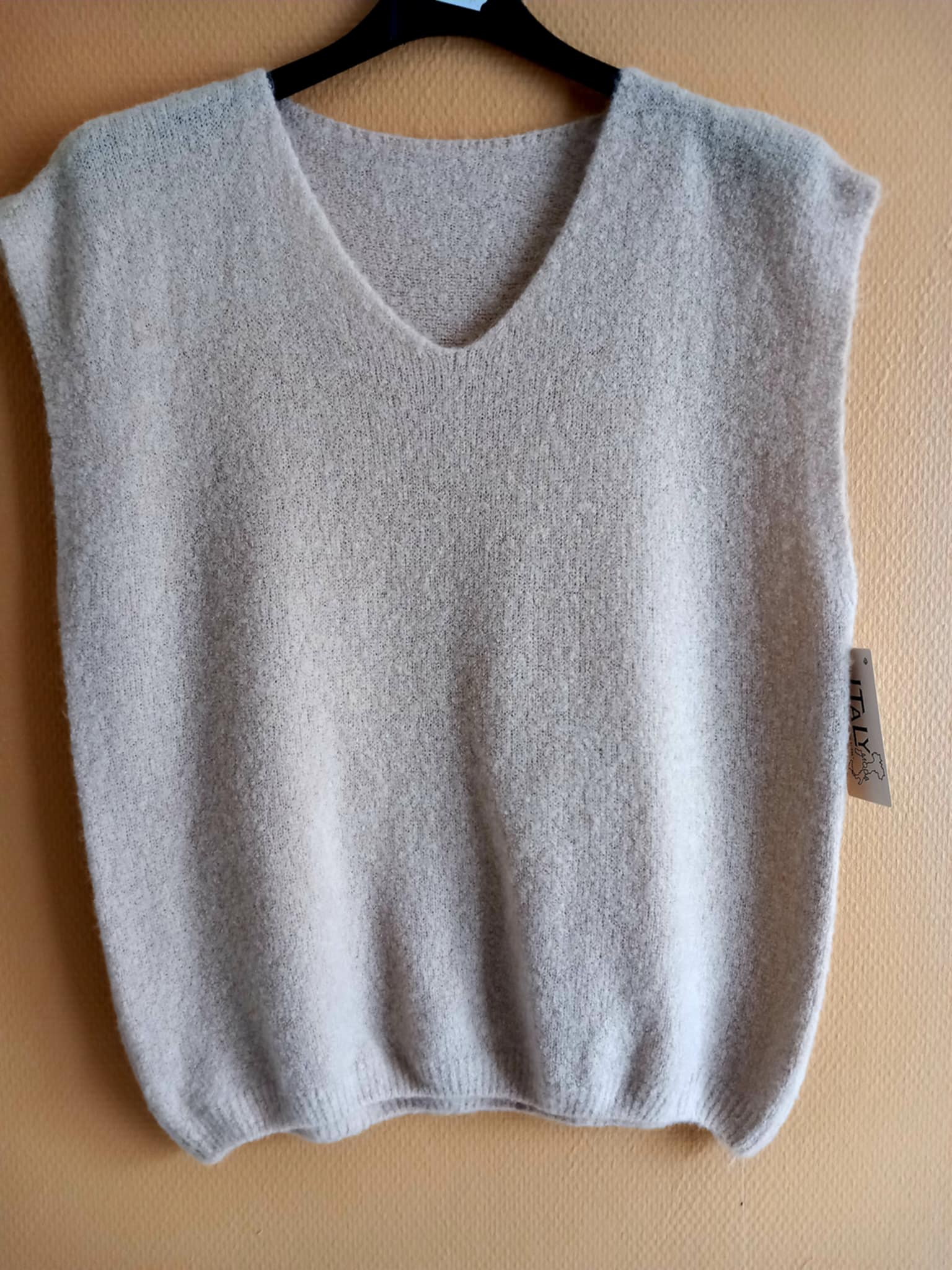 Pull fin sans manche - Ma boutique en ligne